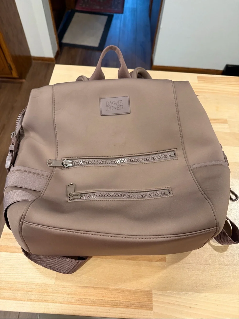 Dagne Dover Diaper / Indie Backpack in Dusty Mauve